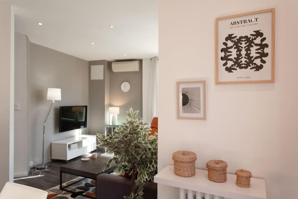 L1 Suite Auguste Valensin 10 Min A Pied Mer Clim&Wifi Niza Exterior foto