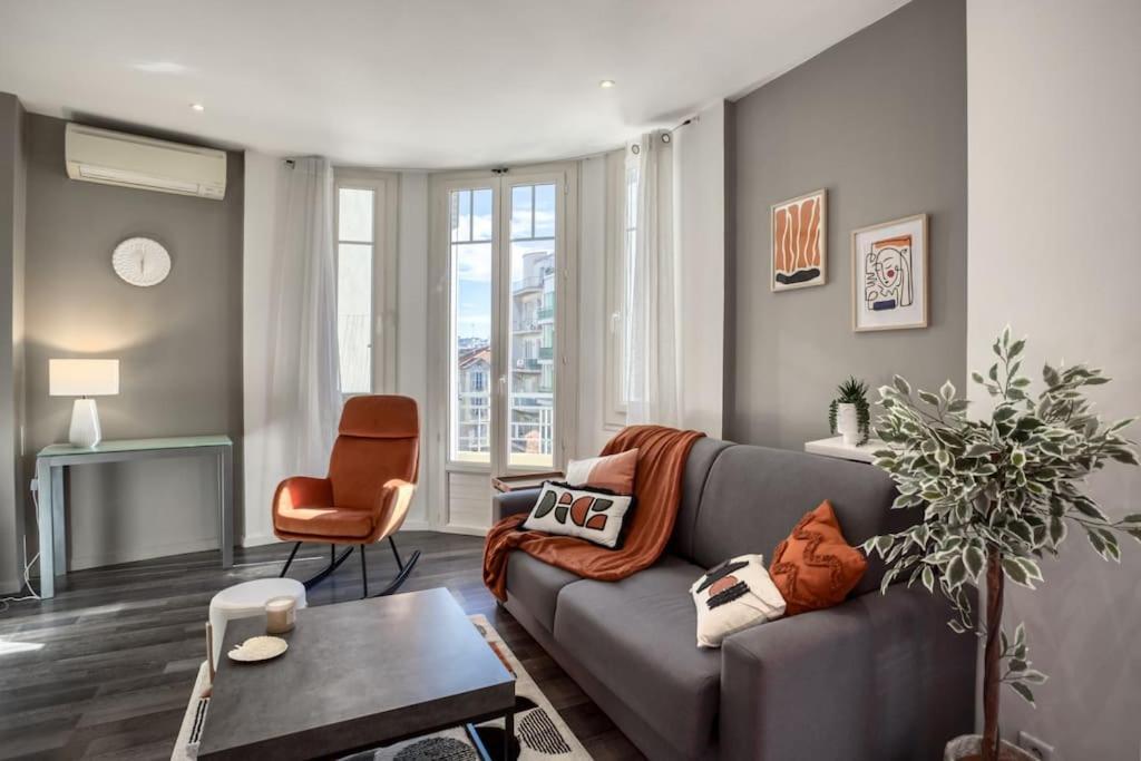 L1 Suite Auguste Valensin 10 Min A Pied Mer Clim&Wifi Niza Exterior foto
